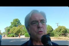 Κατάθεση στεφάνου του υποψήφιου Δημάρχου Αγρινίου κ. Δημήτρη Τραπεζιώτη στο μνημείο των εκτελεσθέντων στα Καλύβια