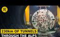 Το επιβλητικό σιδηροδρομικό τούνελ που θα ενώσει όλη την Ευρώπη - Τρένα με «διαστημική» ταχύτητα