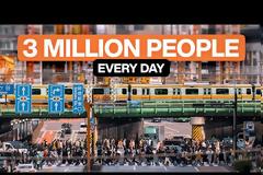 Αυτός είναι ο πιο πολυσύχναστο σιδηροδρομικό σταθμό του κόσμου. Βίντεο