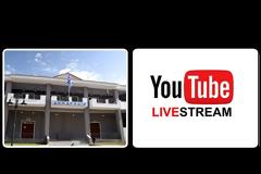 Ζωντανή μετάδοση σήμερα στις 11:00 π.μ., της ειδικής συνεδρίασης (απολογισμού πεπραγμένων της δημοτικής αρχής για το 2024) του Δημοτικού Συμβουλίου.