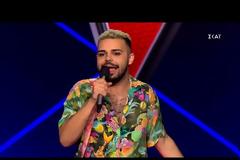 Όταν ο Ακύλας συνάντησε την Παπαρίζου και τον Ρουβά στο The Voice of Greece (video)