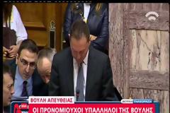 ΕΝΤΑΣΗ ΕΝΤΟΣ ΚΑΙ ΕΚΤΟΣ ΒΟΥΛΗΣ (VIDEO)