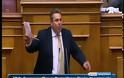 [VIDEO] O Kαμμένος ξεμπροστίαζει Σαμαρά στη Βουλή!