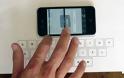 Ένα αόρατο πληκτρολόγιο για το iphone