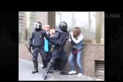 Σοκ στην Ισπανία από τον τραυματισμό 13χρονου διαδηλωτή από αστυνομικούς.. Βίντεο.