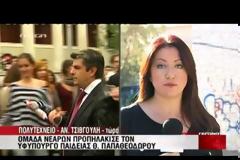 Φυγαδεύτηκε για να μην λιντσαριστεί από το Πολυτεχνείο ο υφυπουργός Παιδείας, Θ. Παπαθεοδώρου...!!!
