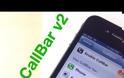 CallBar: Cydia tweak  update  έγινε ακόμη καλύτερο