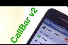 CallBar: Cydia tweak  update  έγινε ακόμη καλύτερο