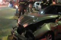 Σφοδρή σύγκρουση στο κέντρο του Αγρινίου με τέσσερις τραυματίες