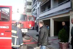 Πυρκαγιά σε πολυκατοικία της Ξάνθης [video]