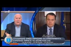 Στυλιανίδης: Τώρα κουνάμε εμείς το δάχτυλο στους Ευρωπαίους