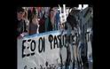 Κατάληψη στη ΝΕΑ τηλεόραση από μέλη της Αντιφασιστικής Πρωτοβουλίας Χανίων