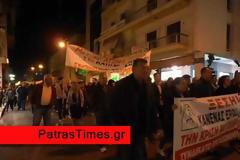 Πάτρα: Έκαναν πορεία διαμαρτυρίας για τη διαθεσιμότητα - ΒΙΝΤΕΟ