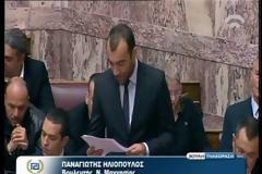 Χρυσή Αυγή ενάντια στην κάρτα του πολίτη - Τοποθετήσεις Βουλευτών [video]