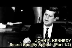 Η τελευταία ομιλία του John F. Kennedy ήταν για τους Illuminati και τη Νέα Τάξη Πραγμάτων!