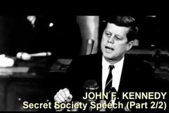 Η τελευταία ομιλία του John F. Kennedy ήταν για τους Illuminati και τη Νέα Τάξη Πραγμάτων!
