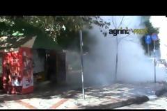 Video από τα επεισόδια στο Αγρίνιο