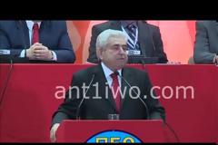Τα δάκρυα του Χριστόφια για το Μνημόνιο