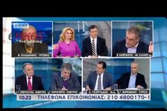 Άγριος καβγάς Γεωργιάδη – Καπερνάρου στον αέρα! (βίντεο)
