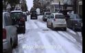 Βίντεο από τη χιονισμένη Ορεστιάδα