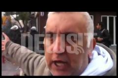 Οδοφράγματα και ένταση στην Αγία Βαρβάρα - Τσιγγάνοι καταστηματάρχες αρνούνται ελέγχους της Οικονομικής Αστυνομίας..Βίντεο.