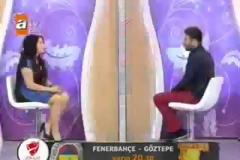 Δείτε τι κάνουν σε μια Τουρκάλα... επειδή φοράει κοντή φούστα στην τηλεόραση...Βίντεο.