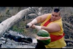 Fruit Ninja: Το δημοφιλές game στην πραγματική ζωή! [video]