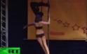 Σέξι ,,,ατύχημα σε pole dancing (video)..