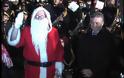 Η Σητεία υποδέχθηκε τον 'Αγιο Βασίλη με φαναράκια! [video]