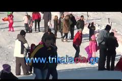 Βούλιαξε σήμερα το χιονοδρομικό κέντρο Περτουλίου
