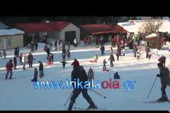 Βούλιαξε σήμερα το χιονοδρομικό κέντρο Περτουλίου