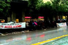 Νέα κινητοποίηση των απλήρωτων και απολυμένων εργαζομένων στα Metropolis [video]