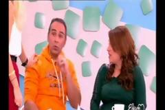 Κόντεψε να γκρεμίσει το πλατό η Μενεγάκη!