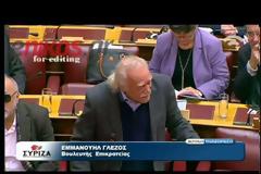 Σύγκρουση Γλέζου - Βορίδη για την πολιτική ταυτότητα των δραστών