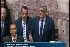 Μιχαλολιάκος: ΟΧΙ στην εκχώρηση εθνικής κυριαρχίας - ΒΙΝΤΕΟ