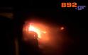 Άγνωστοι έβαλαν φωτιά σε γκαράζ οικίας στο Γραικοχώρι Ηγουμενίτσας [Video]