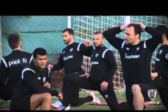 To video από την σημερινή προπονηση