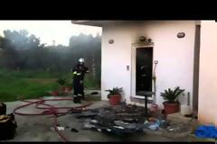 Καταστροφική πυρκαγιά σε σπίτι στα Χανιά