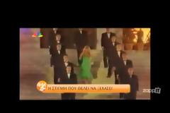 H στιγμή που θέλει να ξεχάσει η Ελένη Μενεγάκη! (video)