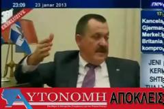 Χρήστος Παππάς σε αλβανικό κανάλι: «Το πλιάτσικο είναι η τέχνη των Αλβανών» [ΒΙΝΤΕΟ]