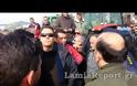 Λαμία: Νυχτερινή σκοπιά δίπλα στα τρακτέρ από τους αστυνομικούς