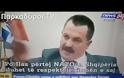 Προκλητική συνέντευξή του βουλευτή της Χρυσής Αυγής Χρ.Παππά στην αλβανική τηλεόραση, ΒΙΝΤΕΟ ...!!!