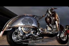 Steampunk βέσπα από την Pulsar Projects