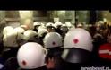 Ξύλο και δακρυγόνα στο υπ. Απασχόλησης