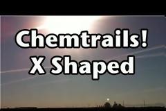 Οι παράξενοι σχηματισμοί σε σχήμα Χ των chemtrails