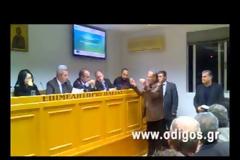 Βίντεο απο την έφοδο στο Επιμελητήριο Ηλείας παρουσία Κατσιφάρα