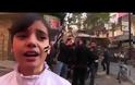 Βόμβα σταματά το τραγούδι μικρής κοπέλας [video]