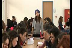 Διαμαρτυρία φοιτητών του Τμήματος Δημοσίων Σχέσεων και Επικοινωνίας Καστοριάς, για το σχέδιο «Αθηνά»