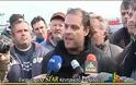 Άγριο ξύλο ανάμεσα σε ΜΑΤ και αγρότες στην Εθνική Αθηνών-Λαμίας (video)