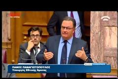 Βίντεο-Παναγιωτόπουλος:Τίποτα δεν πουλιέται